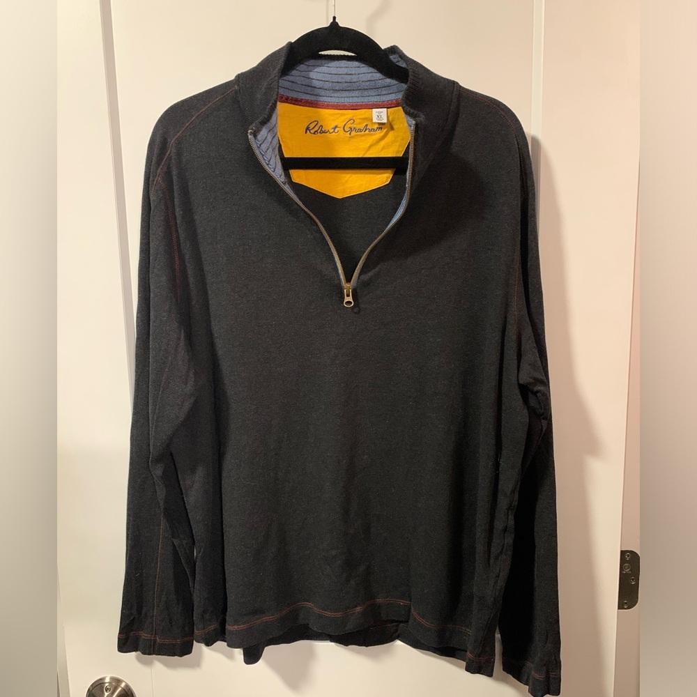 Robert Graham Quarter-Zip Men’s XL